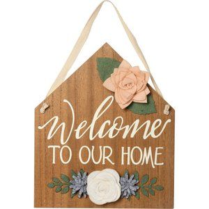 PBK Hanging Decor - Welcome To Our Home